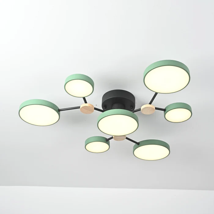 Потолочная люстра GAMMA D88 Green ImperiumLoft