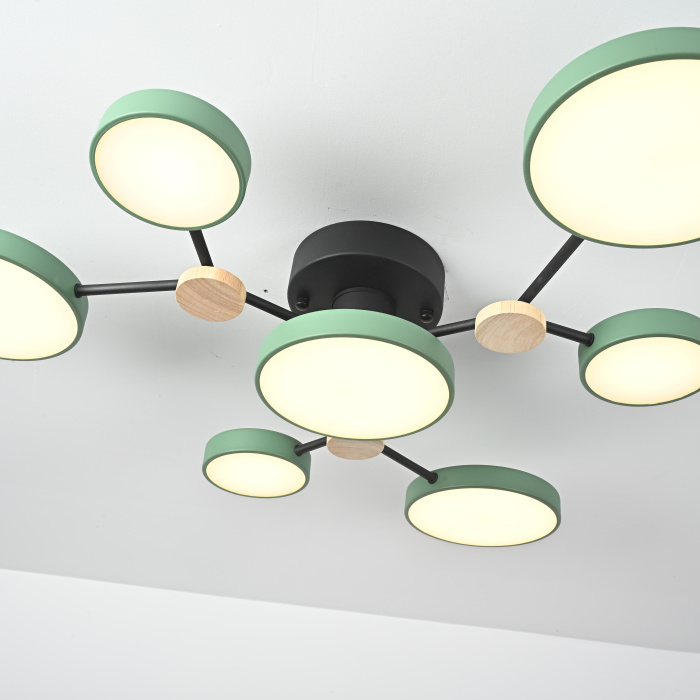 Потолочная люстра GAMMA D88 Green ImperiumLoft