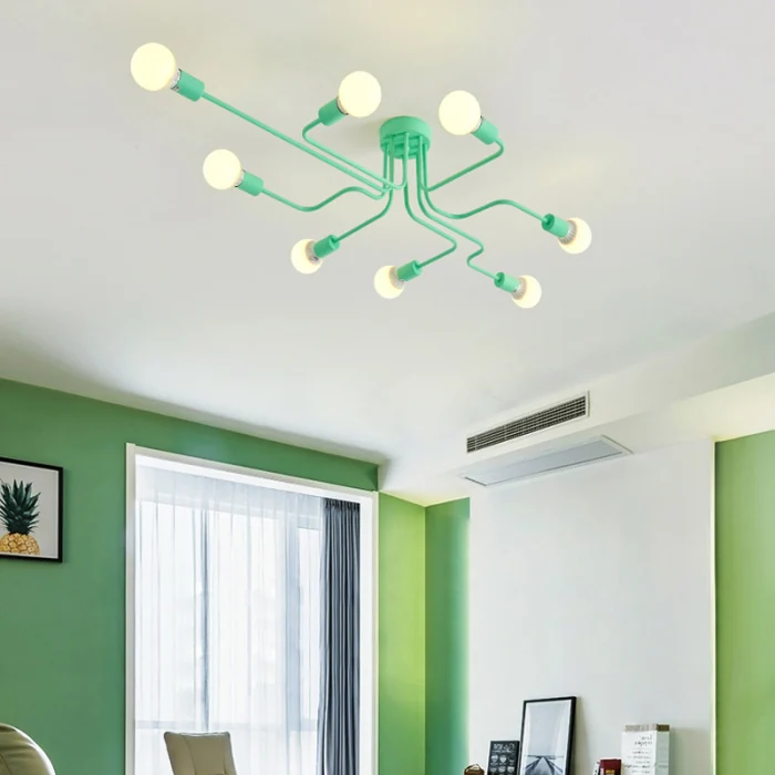 Потолочная люстра SCHEME GREEN ImperiumLoft