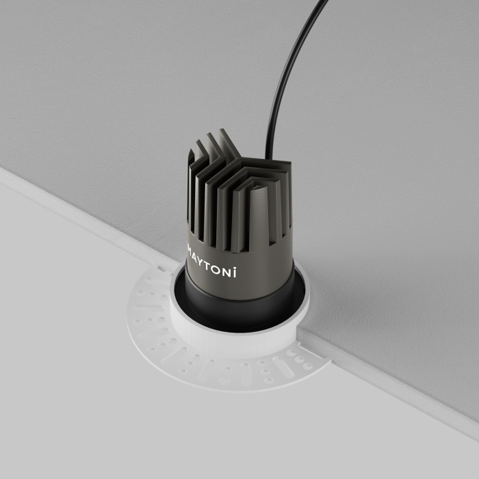 Встраиваемый светильник Maytoni Dip DL119-10W-3K-TRS-B