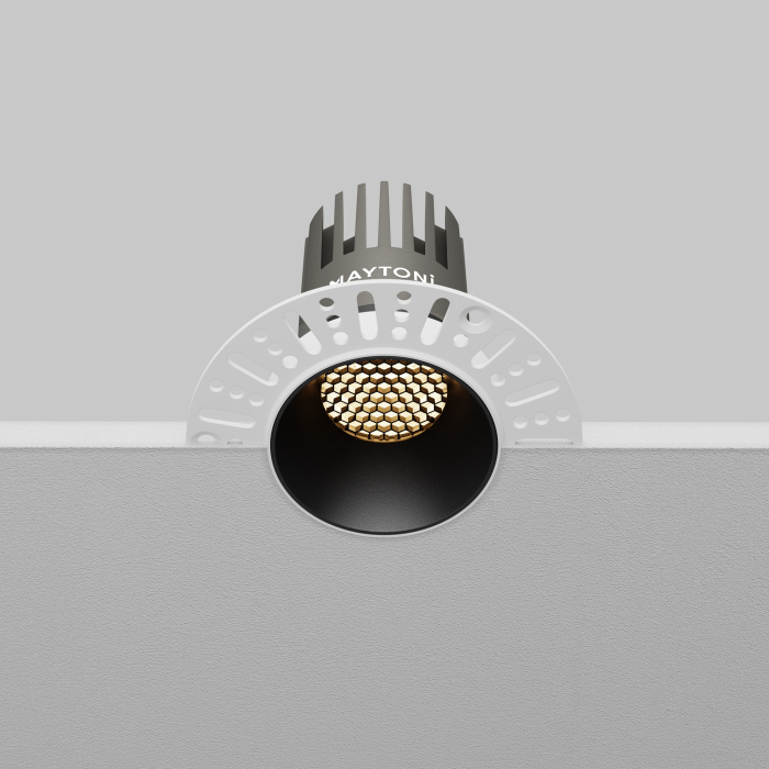 Встраиваемый светильник Maytoni Dip DL119-10W-3K-TRS-B