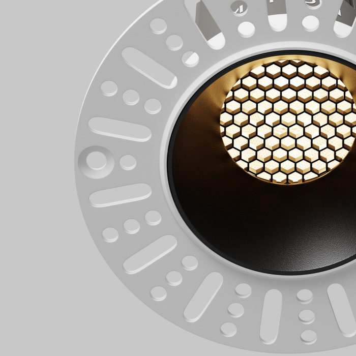 Встраиваемый светильник Maytoni Dip DL119-10W-3K-TRS-B