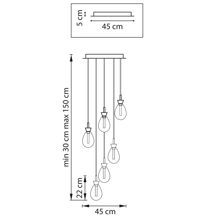 Подвесной светильник Colore Lightstar 805169