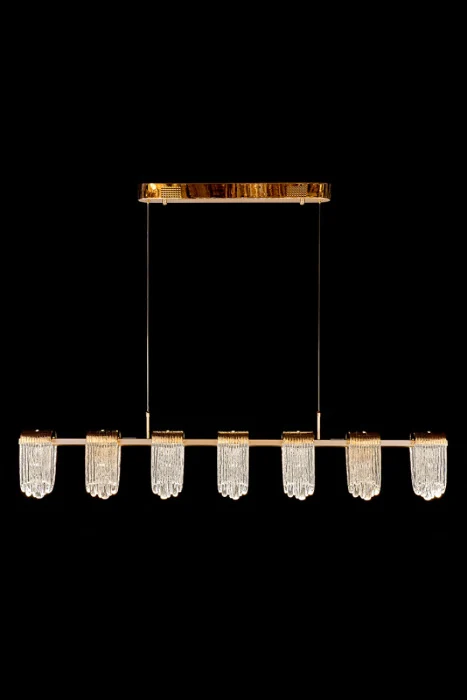 Подвесная люстра Leon Cascade LE7717/7L Gold