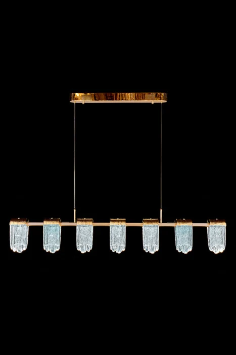 Подвесная люстра Leon Cascade LE7717/7L Gold