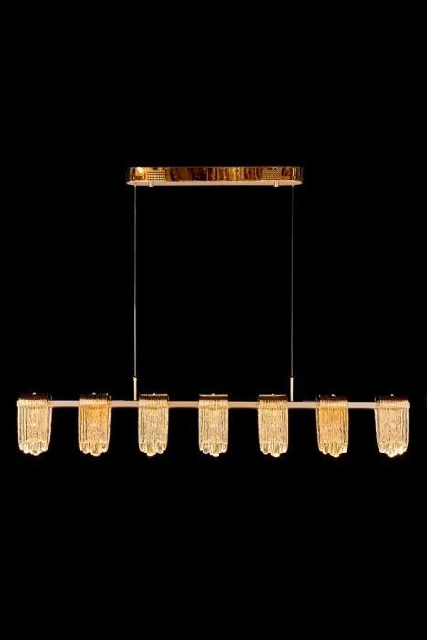 Подвесная люстра Leon Cascade LE7717/7L Gold