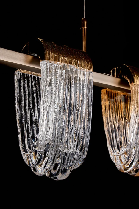 Подвесная люстра Leon Cascade LE7717/7L Gold