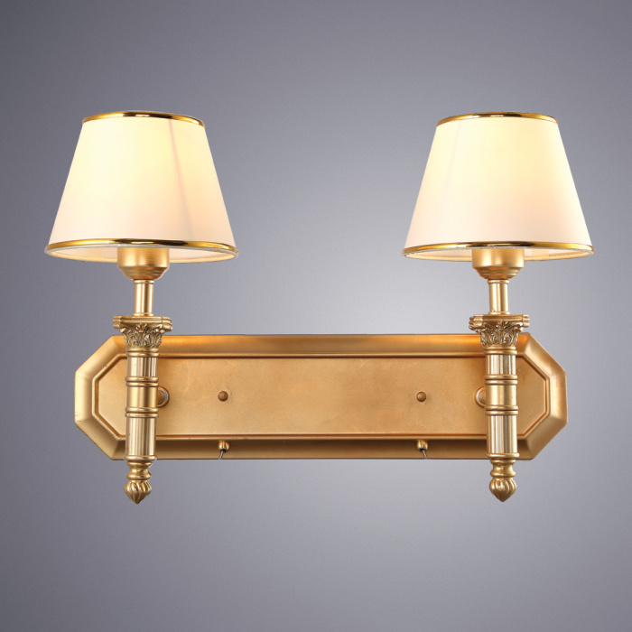 Светильник настенный Arte Lamp BUDAPEST A9185AP-2SG