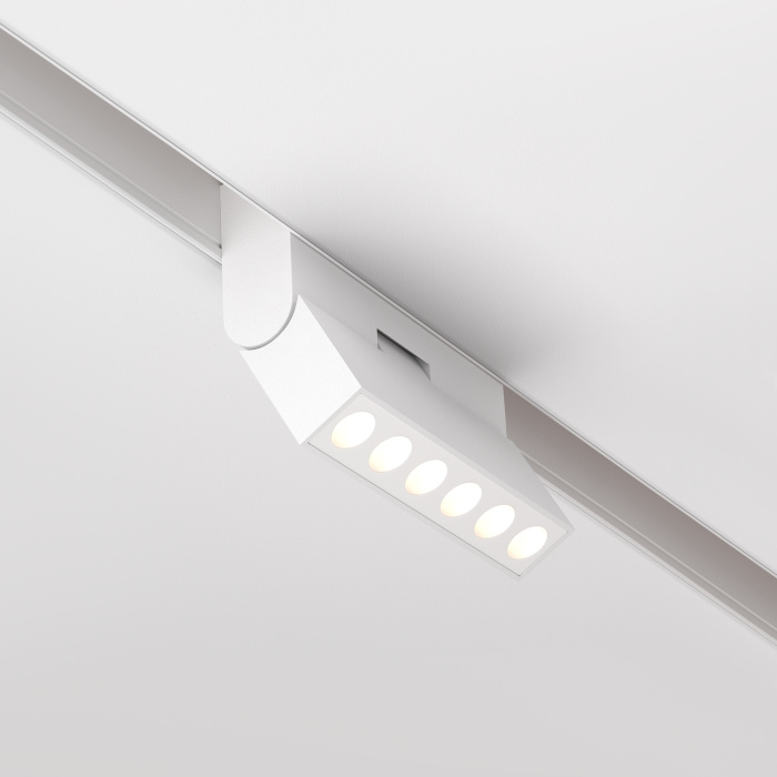 Трековый светильник Maytoni Points Rot TR033-2-6W4K-W