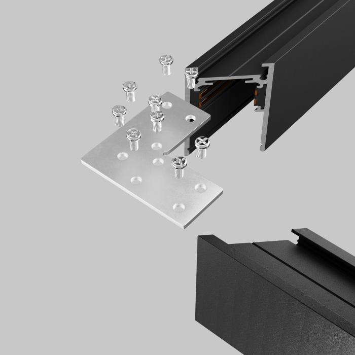 Соединитель угловой для накладного шинопровода Maytoni TRA034CL-21