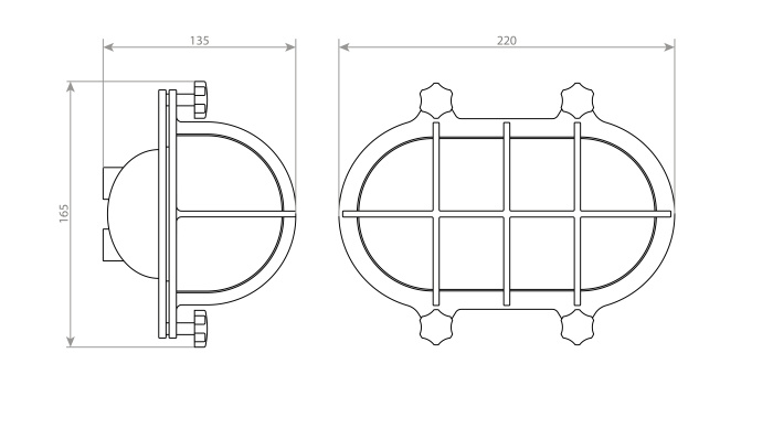 Уличный настенный светильник Covali WL-50126