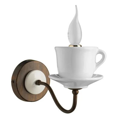 Светильник настенный Arte Lamp SERVIZIO A6483AP-1WH