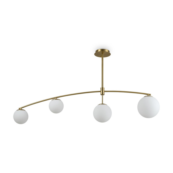 Люстра на штанге Freya Hanger FR5443CL-04BS