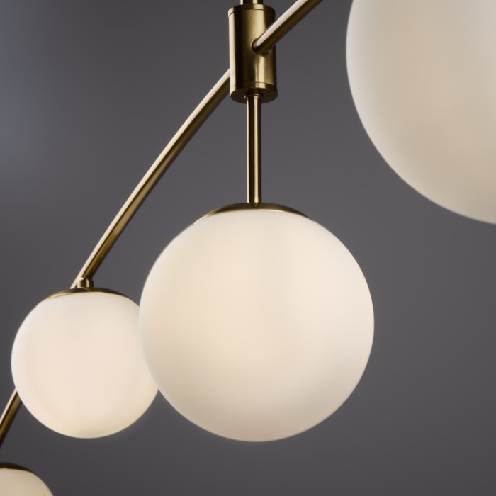 Люстра на штанге Freya Hanger FR5443CL-04BS