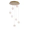 Подвесной светильник Delight Collection Elliot Diamante MD20001012-7A gold