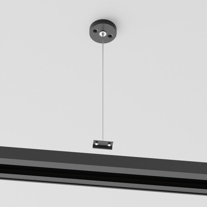 Подвес тросовый 1 шт. Unity черный Maytoni TRA001CW-11B