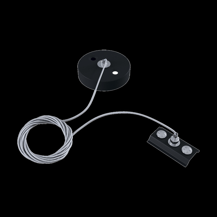 Подвес тросовый 1 шт. Unity черный Maytoni TRA001CW-11B