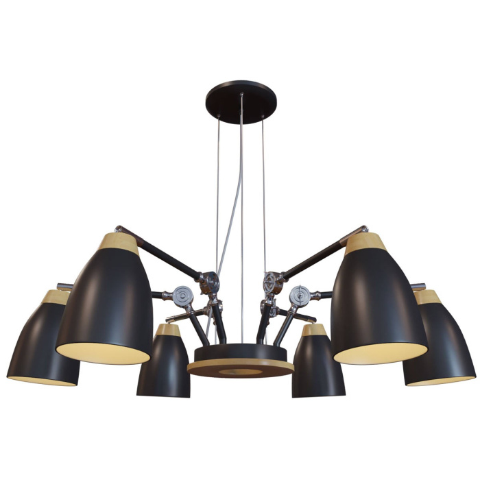 Подвесная люстра Loft it Watchman LOFT4402/6BL