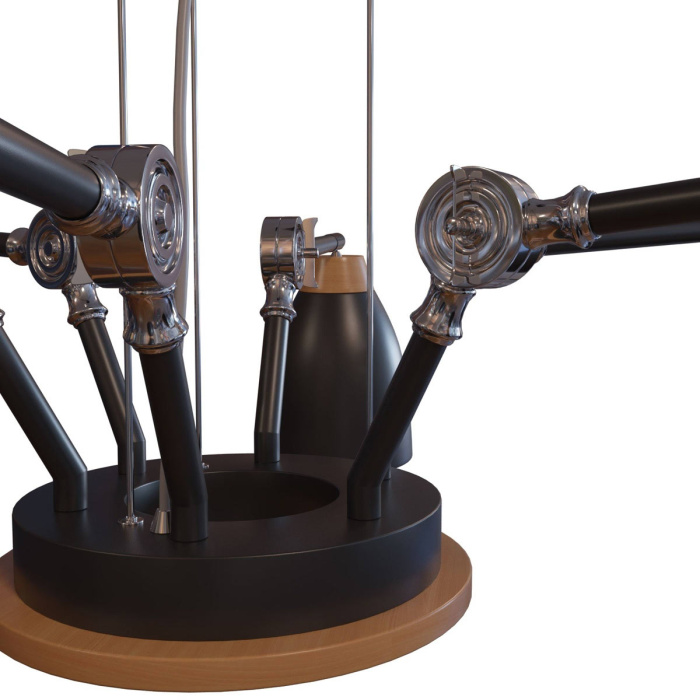 Подвесная люстра Loft it Watchman LOFT4402/6BL