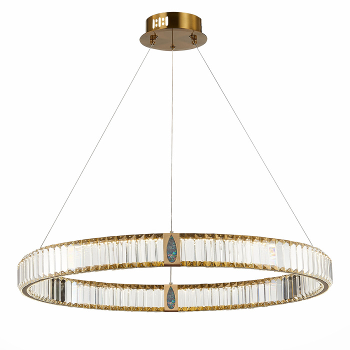 Подвесная люстра Delight Collection D8016 D8016P/R/D800 gold/clear