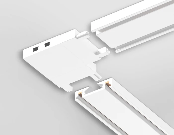 Коннектор угловой для накладного шинопровода Magnetic Ultra Slim Ambrella light GV1113