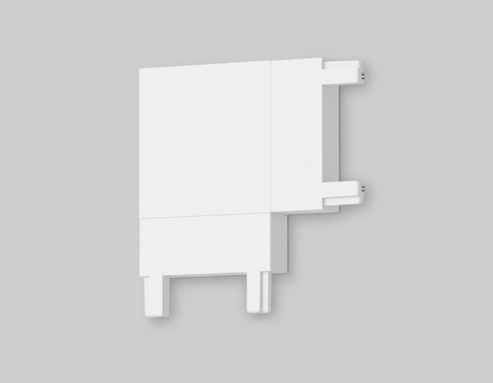 Коннектор угловой для накладного шинопровода Magnetic Ultra Slim Ambrella light GV1113