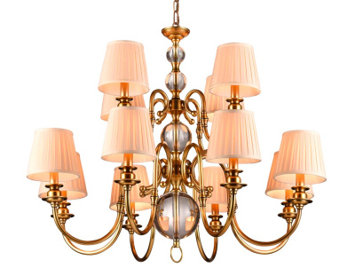 Люстра 3106+6 B/C без абажуров Newport