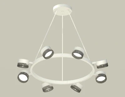 Комплект подвесного поворотного светильника с композитным хрусталем Ambrella light XB9195250