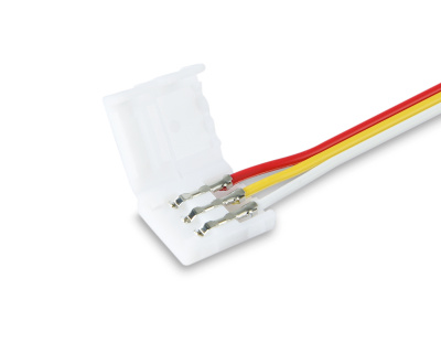 Соединитель гибкий односторонний для светодиодной ленты 5050 12/24V (3 конт.) 150 мм GS7201 (5шт) Ambrella light GS7201