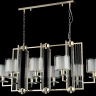 Люстра Crystal Lux NICOLAS SP8 L1000 GOLD/WHITE