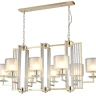 Люстра Crystal Lux NICOLAS SP8 L1000 GOLD/WHITE