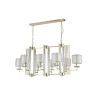 Люстра Crystal Lux NICOLAS SP8 L1000 GOLD/WHITE