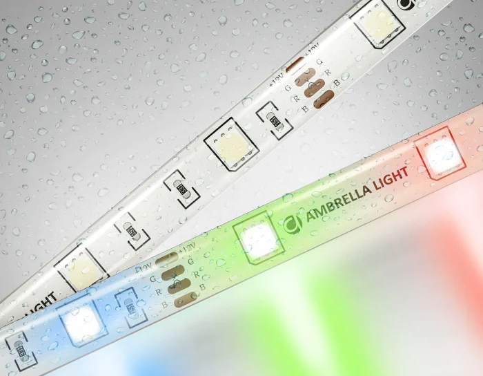 Светодиодная лента RGB Ambrella Light GS2301 5050 30Led /7.2W m/ 12V IP65 RGB 5m Ambrella light GS2301