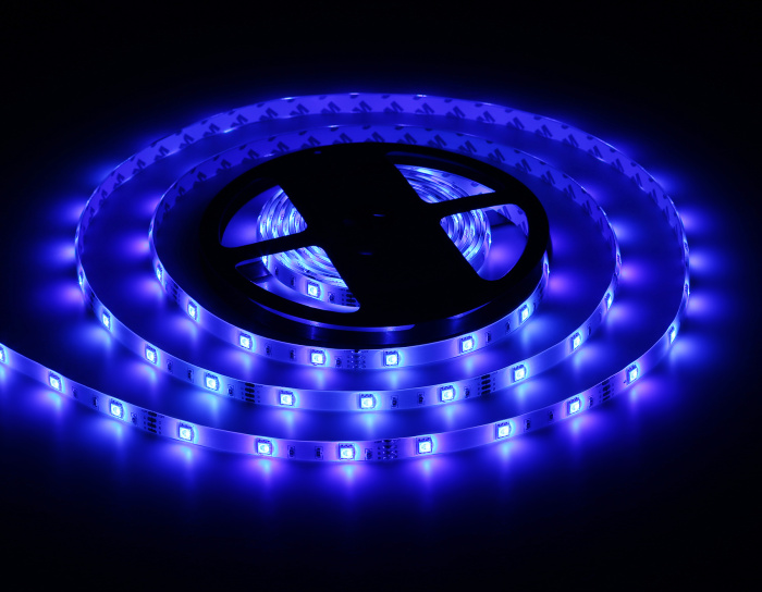 Светодиодная лента RGB Ambrella Light GS2301 5050 30Led /7.2W m/ 12V IP65 RGB 5m Ambrella light GS2301