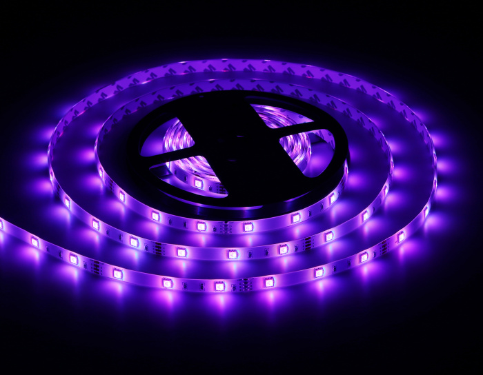 Светодиодная лента RGB Ambrella Light GS2301 5050 30Led /7.2W m/ 12V IP65 RGB 5m Ambrella light GS2301