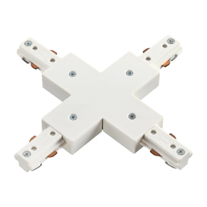 Соединитель для шинопровода X-образный для однофазного шинопровода Novotech 135012