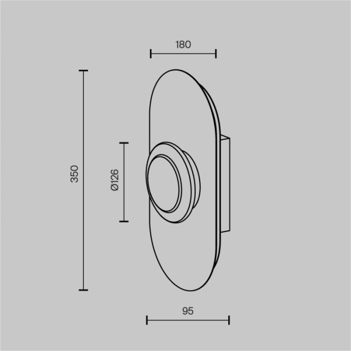 Бра Maytoni Pharao MOD361WL-L20BS3K
