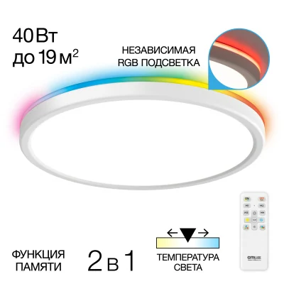 Светильник накладной Citilux Basic Line CL738320EL