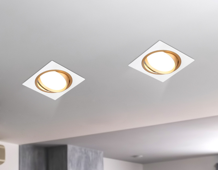 Встраиваемый поворотный точечный светильник GX53 AMBRELLA light TN51916