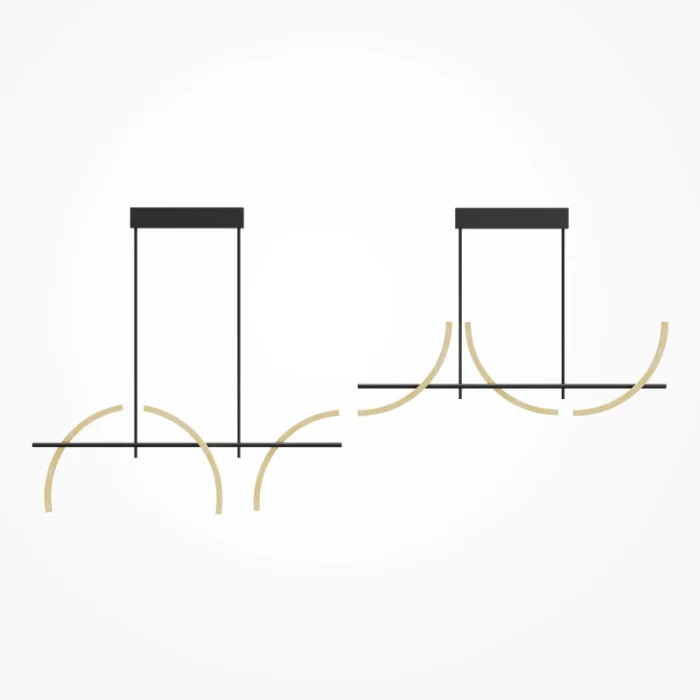 Подвесной светильник Maytoni MOD428PL-L20BK