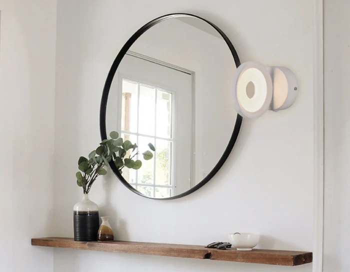 Настенный светодиодный светильник с выключателем на корпусе Ambrella light FW198