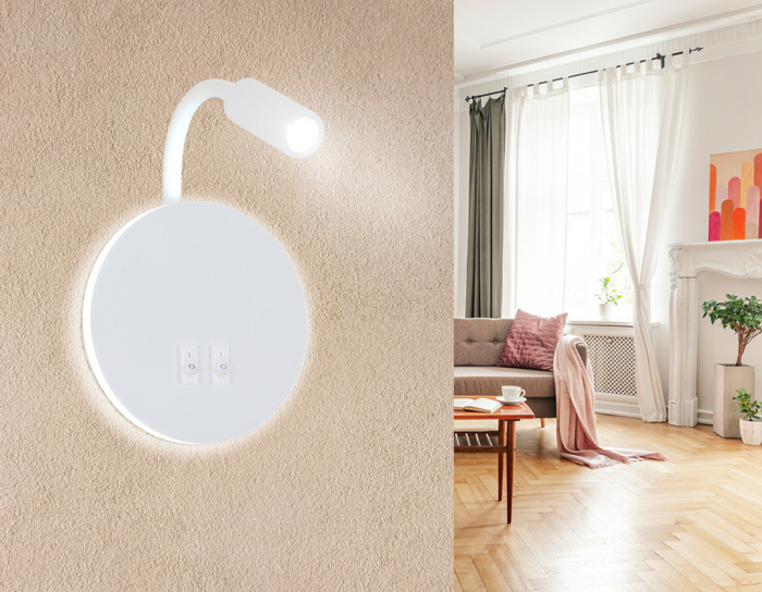 Настенный светодиодный светильник с выключателем Ambrella light FW295