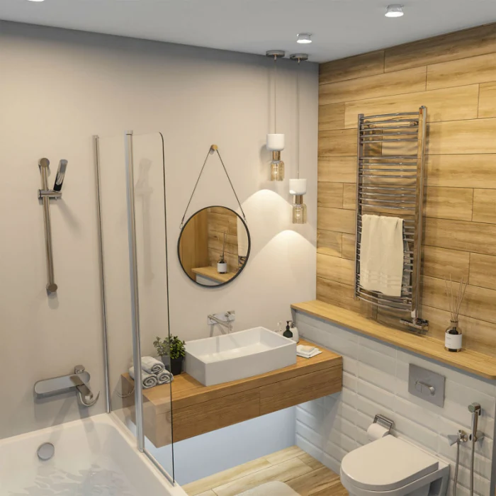 Влагозащищенный светильник Denkirs ODENSE DK2403-WH