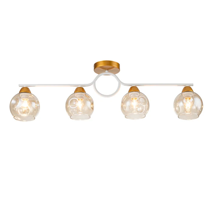 Потолочный светильник Escada 1100/4P E27*60W Gold/White