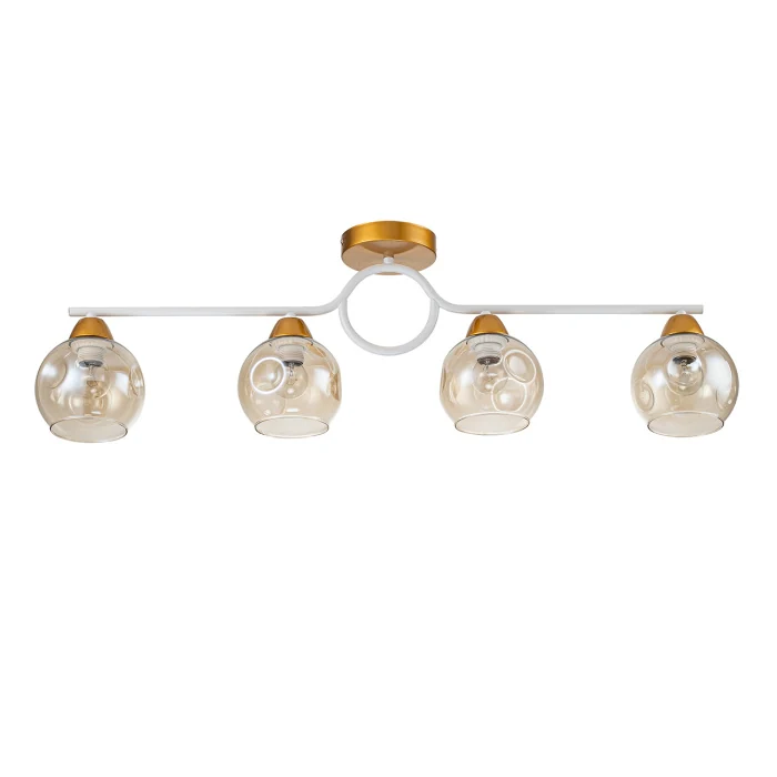 Потолочный светильник Escada 1100/4P E27*60W Gold/White