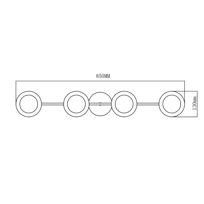 Потолочный светильник Escada 1100/4P E27*60W Gold/White