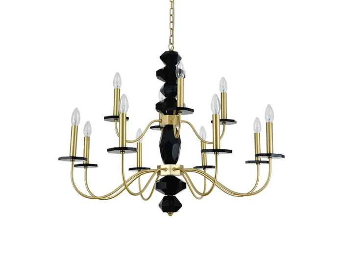 Подвесная люстра Newport Vanessa 3878+4/С brass М0070883