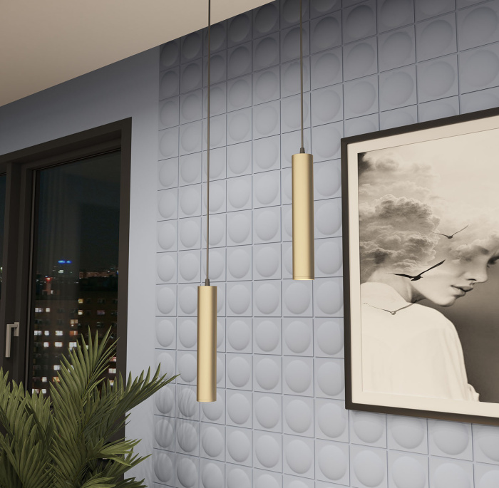 Светильник на шине Denkirs TUBE DK6210-BG