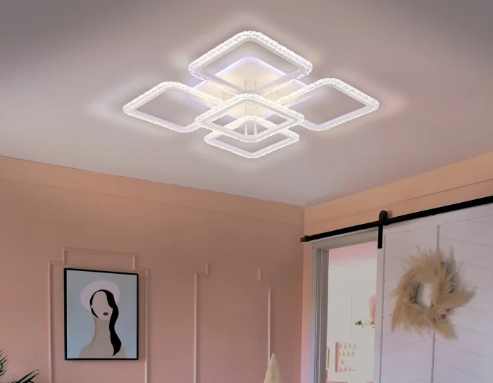 Потолочный светодиодный светильник с пультом Ambrella light FA5301