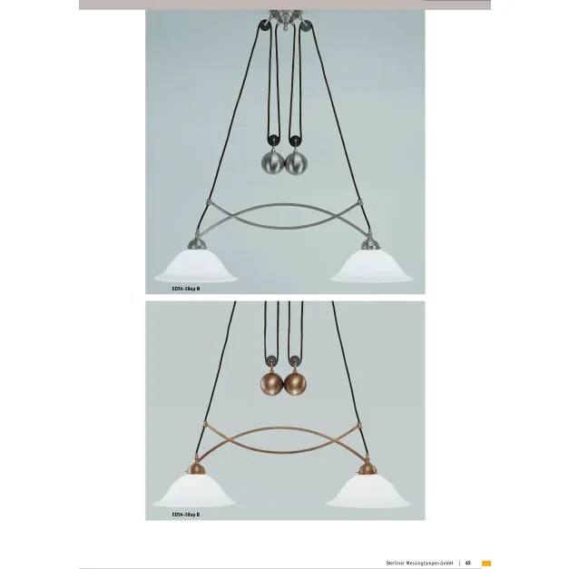 Подвесной светильник Berliner Messinglampen ED54-38opB